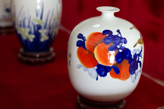 景德鎮(zhèn)瓷器 民俗工藝品  花瓶