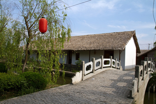 崇明島瀛東村 古村落 農(nóng)家樂(lè)