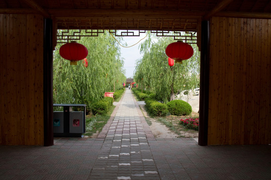 崇明島瀛東村 古村落 農(nóng)家樂
