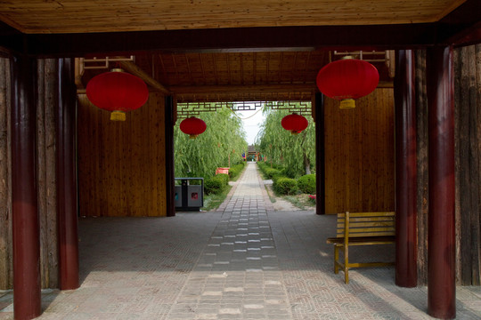 崇明島瀛東村 古村落 農(nóng)家樂(lè)