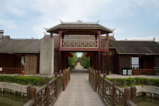 崇明島瀛東村 古村落 農(nóng)家樂