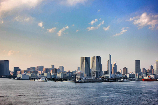 日本建筑遠(yuǎn)景 臺(tái)場(chǎng)