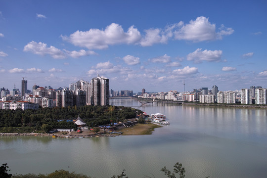 綿陽三江交匯處