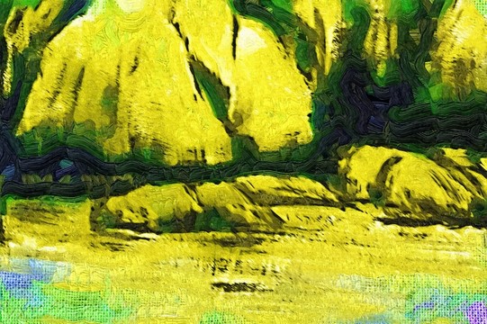 山水畫(huà) 抽象畫(huà)