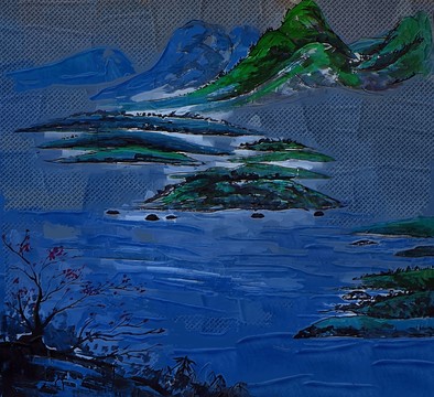 山水畫 抽象畫
