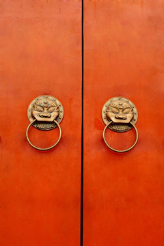 紅色木門(mén)