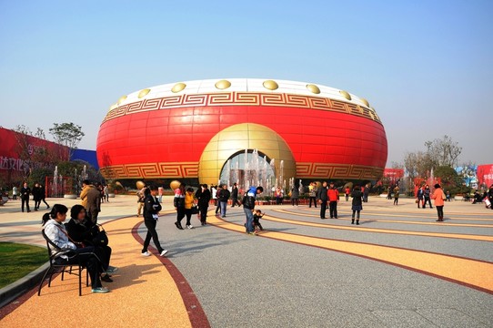 鼓型建筑 中式建筑