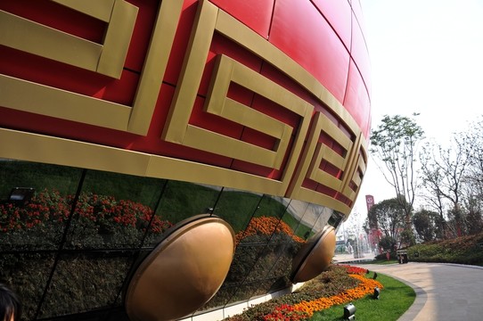 鼓型建筑 中式建筑