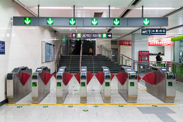 地鐵檢票閘機(jī)