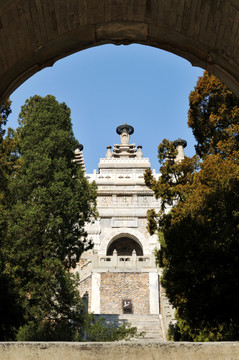 北京碧云寺塔