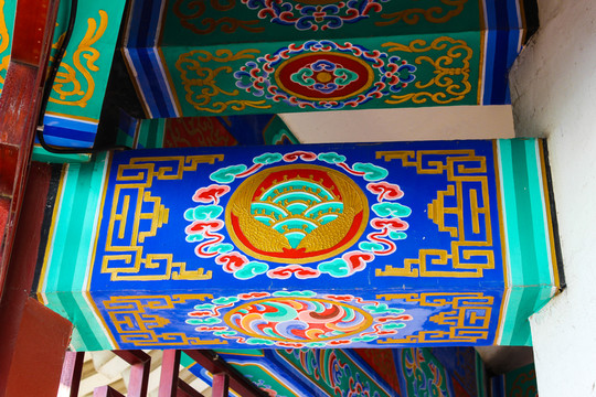 古建筑繪畫TIF高清