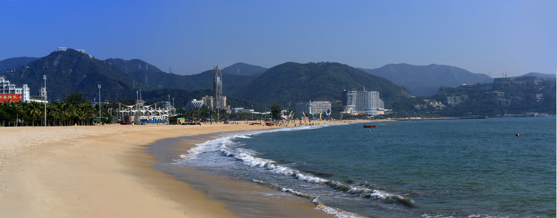 大梅沙全景圖