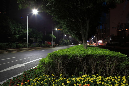 深夜街景