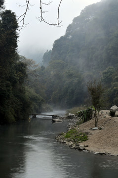 廣東韶關(guān)南雄帽子峰保護(hù)區(qū)山水