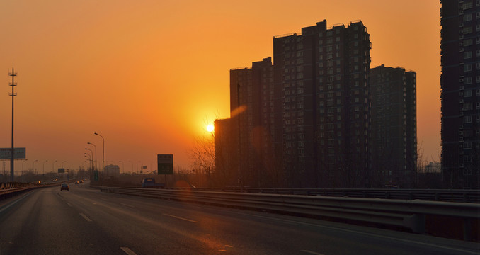 夕陽