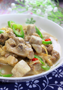 辣炒雞肉