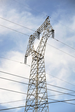 電力輸送  變電架構(gòu)