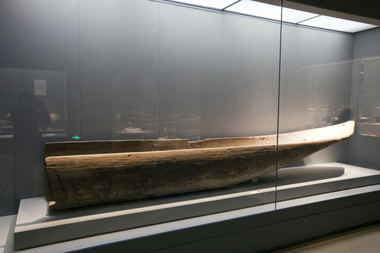 南京博物院 獨(dú)木舟