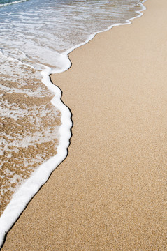 沙灘與海浪