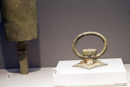 南京博物院 古代青銅器 門環(huán)