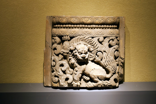 大覺(jué)寺磚塊 磚雕 南京博物院
