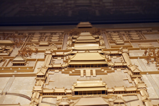 南京博物院 博物館 沙盤模型