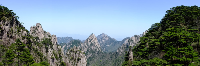 黃山北海全景