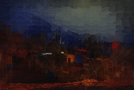 鄉(xiāng)村油畫