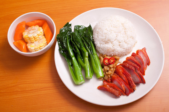叉燒肉套餐