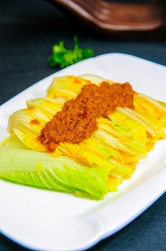 蝦頭油娃娃菜