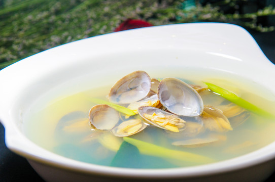 香茅文蛤湯