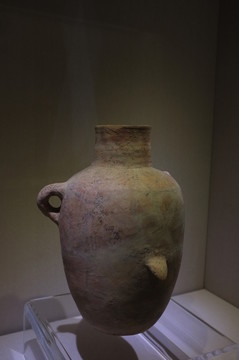 彩陶背壺