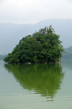 湖景