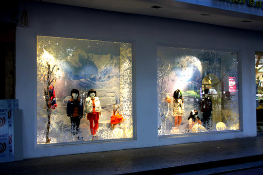 圣誕節(jié)服裝展示