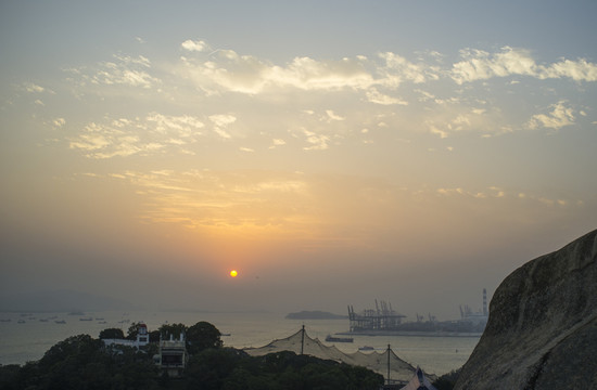 夕陽