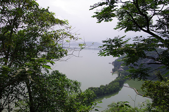湖景
