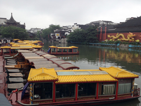 南京夫子廟 商業(yè)街 旅游景點