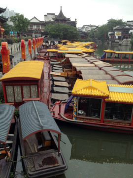 南京夫子廟 商業(yè)街 旅游景點
