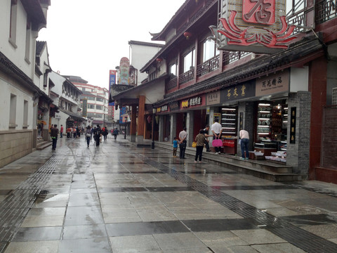 南京夫子廟 商業(yè)街 旅游景點