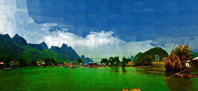 山水風(fēng)景畫