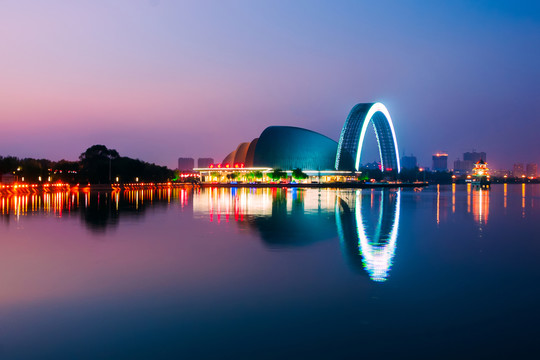 東昌湖夜色
