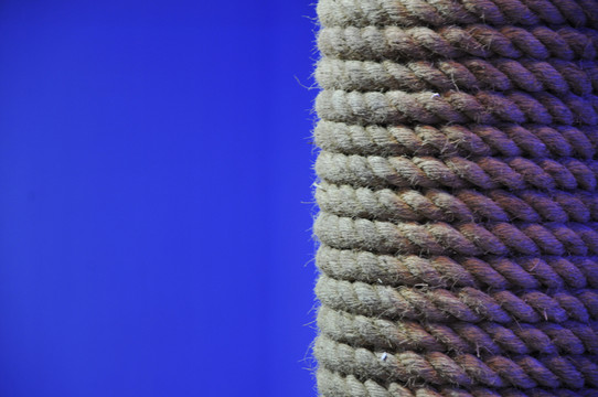 麻繩柱子