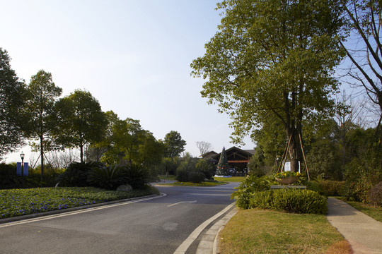 藍(lán)光覌領(lǐng)高爾夫會所園林景觀