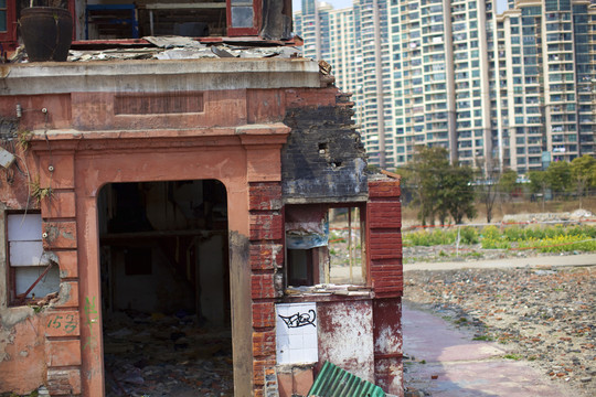 上海 莫干山 上海老建筑 拆遷