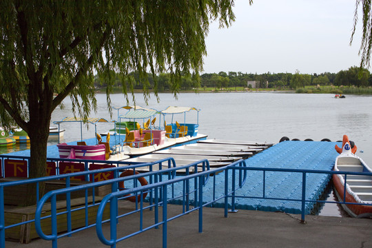 上海 東方綠舟 公園 水上娛樂