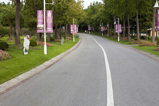 上海 東方綠舟 公園 道路