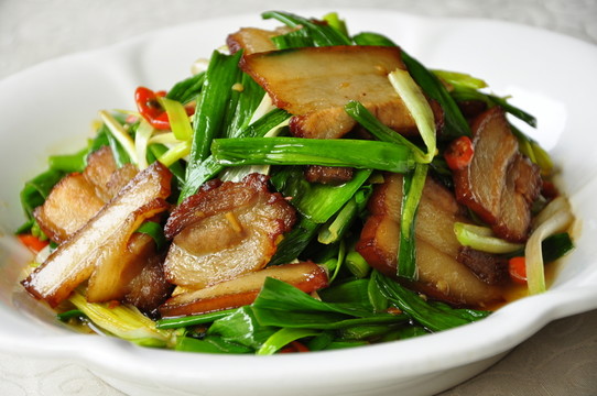 蒜苗炒臘肉