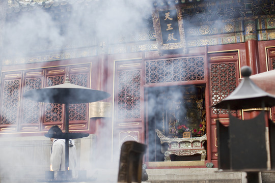 潭柘寺 寺廟建筑 北京 古跡