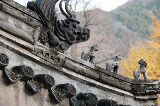 潭柘寺 寺廟建筑 北京 古跡