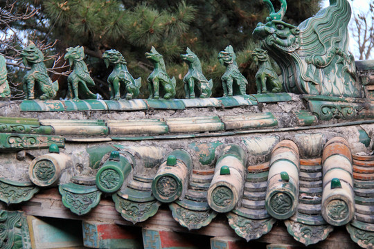 潭柘寺 寺廟建筑 北京 古跡